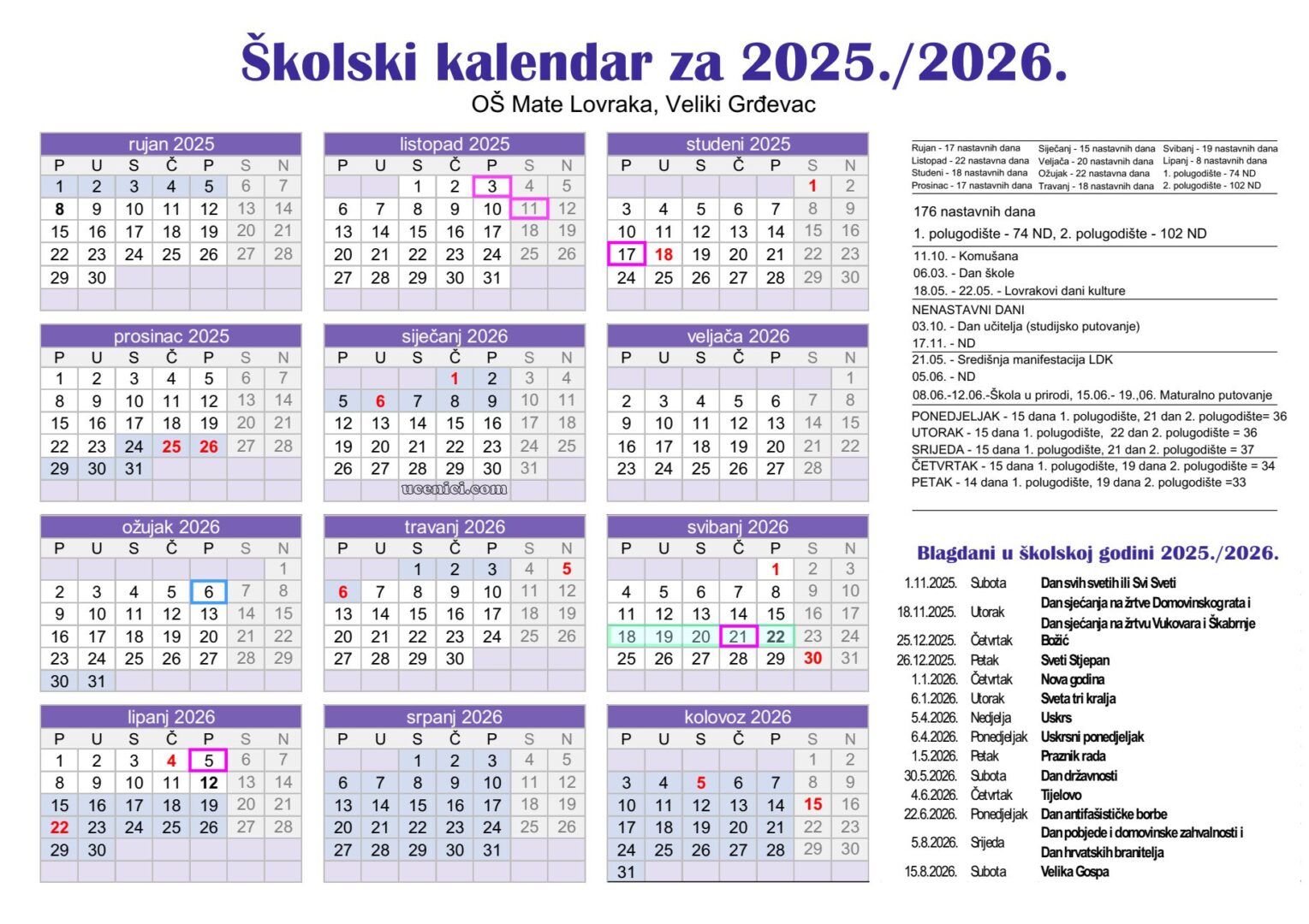 Kalendar rada