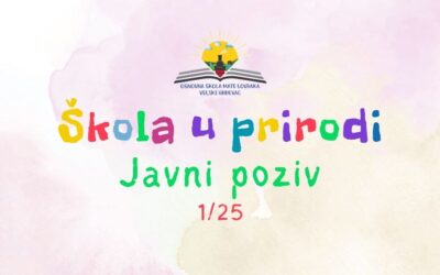 POZIV ZA ORGANIZACIJU VIŠEDNEVNE IZVANUČIONIČKE NASTAVE
