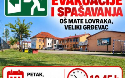 VJEŽBA EVAKUACIJE I SPAŠAVANJA